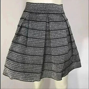 Ginger G metallic high waist skirt